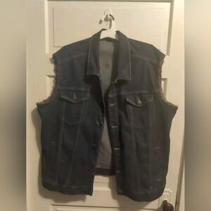 Denim vest